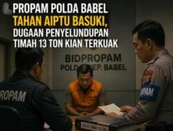 Aiptu Basuki Terjaring Kasus Timah Ilegal, Propam Polda Babel Mulai Bongkar Jaringan