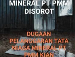 Dugaan Mineral “Siluman” PT PMM Mengalir ke Luar Negeri, Aparat Diminta Bongkar Aktor di Balik Lolosnya Ekspor