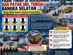 Diduga Penampungan Pasir Timah di Sukadamai dan Payak Ubi, Warga Minta Aparat Lakukan Penyelidikan jangan terkesan pembiaran.
