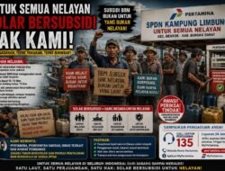 Nelayan kampung limbung kecewa, penyaluran solar subsidi di SPDN Diduga tak tepat sasaran.