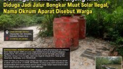 Tanjung Niur Diduga Jadi Jalur Bongkar Muat Solar Ilegal, Nama Oknum Aparat Disebut Warga