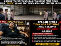 Tokek Masih Misterius, Ketegasan Polres Bangka Tengah Dipertanyakan: Penegakan Hukum atau Sekadar Datang-Lihat-Pulang?