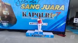 Kevin Sutama Raih Juara 1 Kejuaraan Nasional Taekwondo Kapolri Cup 7.