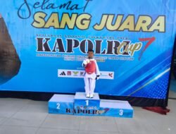 Kevin Sutama Raih Juara 1 Kejuaraan Nasional Taekwondo Kapolri Cup 7.