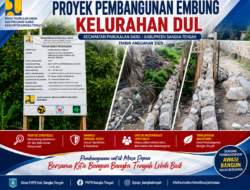 Klarifikasi Proyek Embung Dul Beredar, Publik Tetap Menanti Penjelasan Teknis dari PPK.