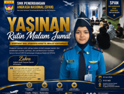 Yasinan Rutin Malam Jumat, Wujud Pembinaan Karakter Taruna-Taruni SMK Penerbangan Angkasa Nasional (SPAN) Pangkalpinang.