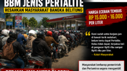 Kelangkaan BBM Jenis Pertalite Resahkan Masyarakat Bangka Belitung, Harga Eceran Tembus Rp15–16 Ribu per Liter