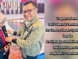 Usai Digembleng Lemhannas RI, dr. Nadya Isra Miranti Bawa Semangat Kebangsaan ke Dunia Kesehatan