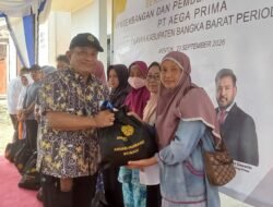 Arsari Tambang Resmikan Banyak Program PPM, Harwendro: Mari Bersama Bangun Bangka Barat